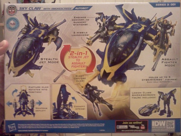 Transformers Prime Beast Hunters Sky Claw  Smokescreen Figure Image  (8 of 13)